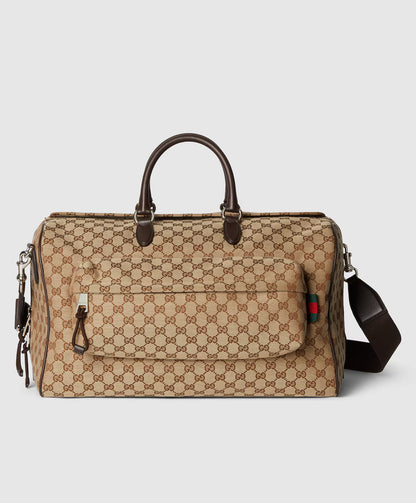 Sac de voyage en toile GG moyen format