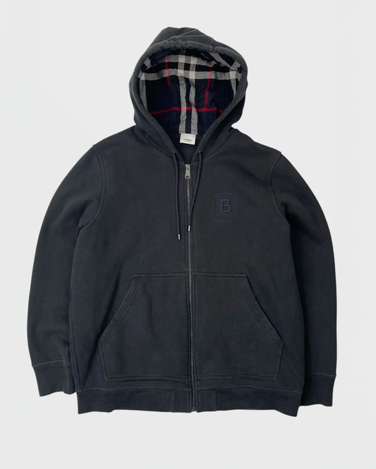 Burberry gilet à capuche