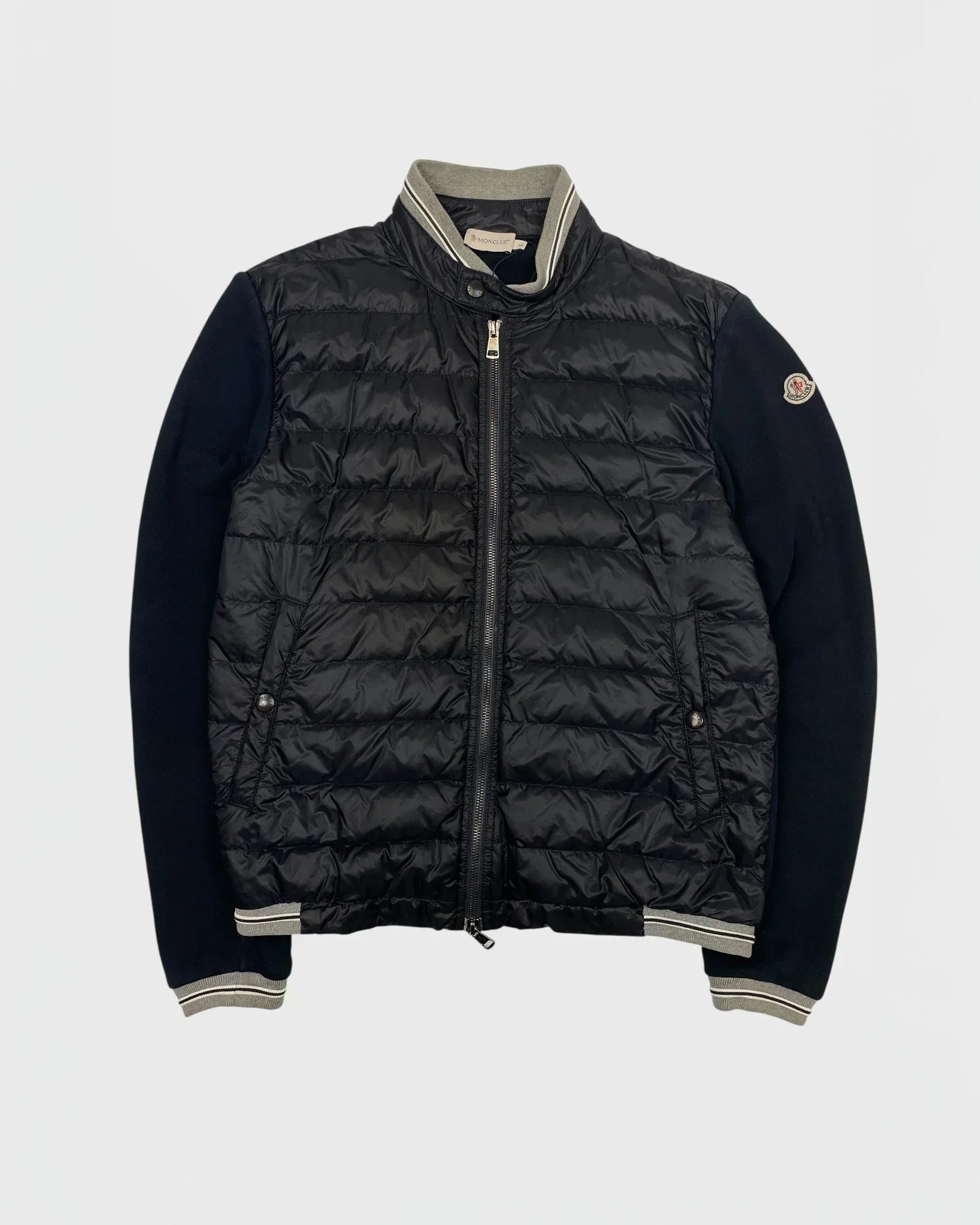 Moncler bi-matière doudoune