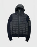 Moncler veste bi-matière cardigan