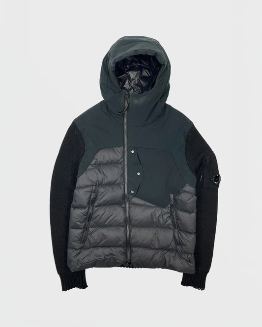 C.P. Company veste bi-matière cardigan