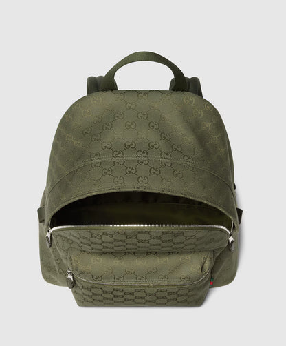 Sac à dos en toile GG moyen format