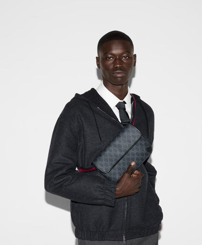 Sac ceinture GG Black petit format