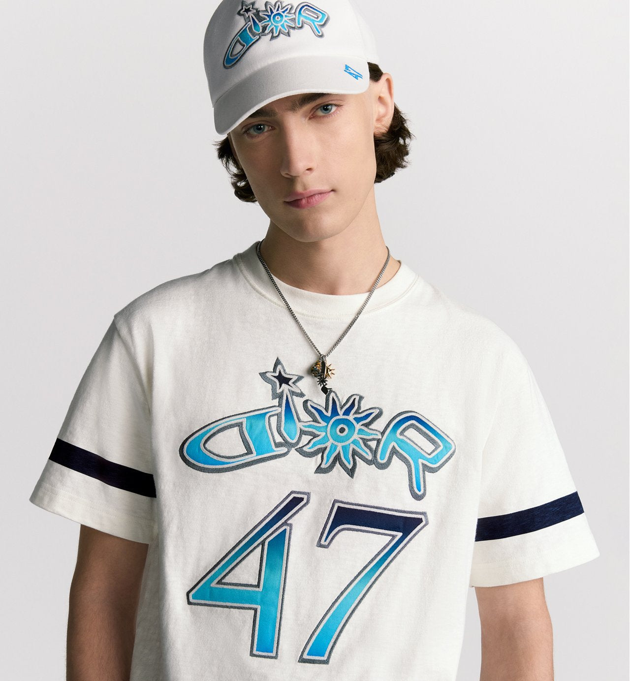 T-shirt DIOR AND LEWIS HAMILTON, coupe relax