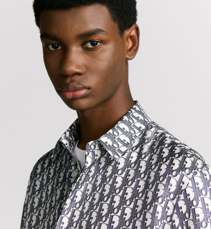 Chemise à manches courtes Dior Oblique