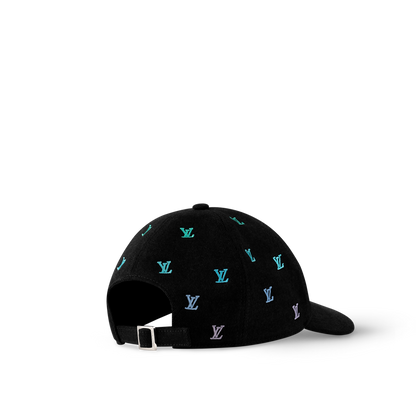 Casquette LV Blason Shading Denim