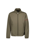 Coupe vent ruinette kaki bande manches Moncler