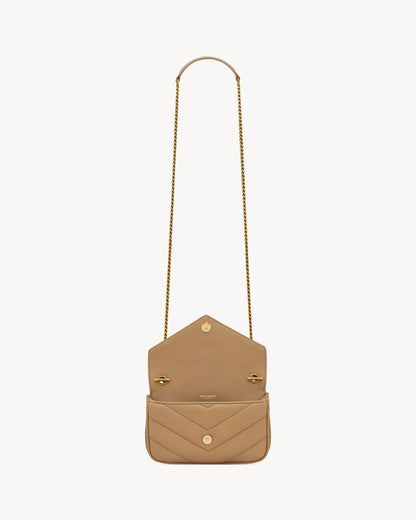 LOULOU MINI EN CUIR D'AGNEAU