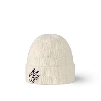Bonnet et Écharpe Écharpe Damier Snug Crème