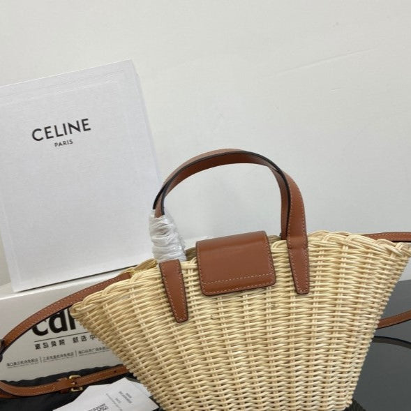C­eli­ne - Classic Panier Teen Couffin Wicker Natural