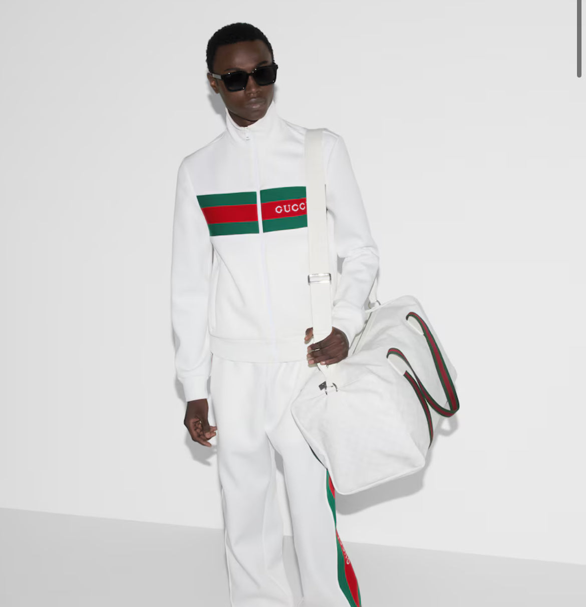 Sac de voyage avec bande Web moyen format